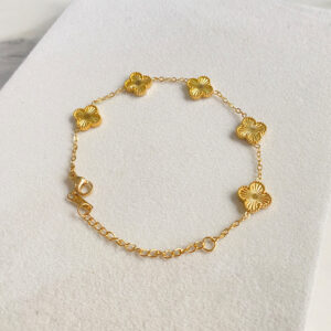 Gold Leaf Bracelet