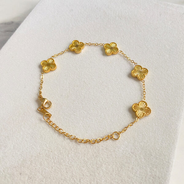 Gold Leaf Bracelet