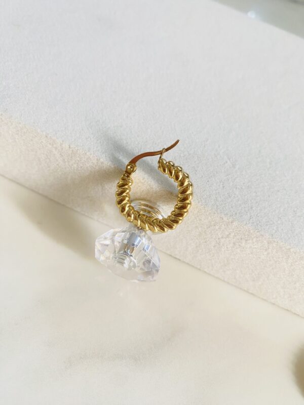 Small Hoop Earrings - Image 4