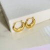 Star Hoop Earrings - Image 3