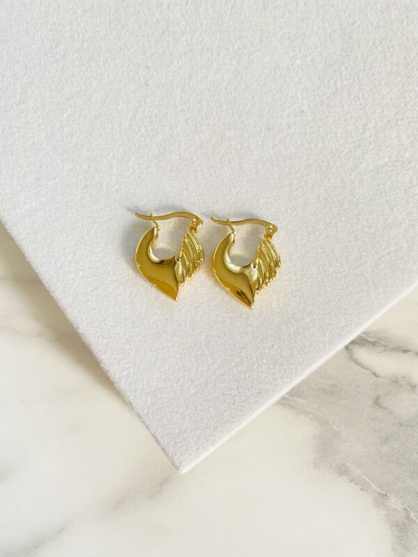 Wing Hoops Earrings