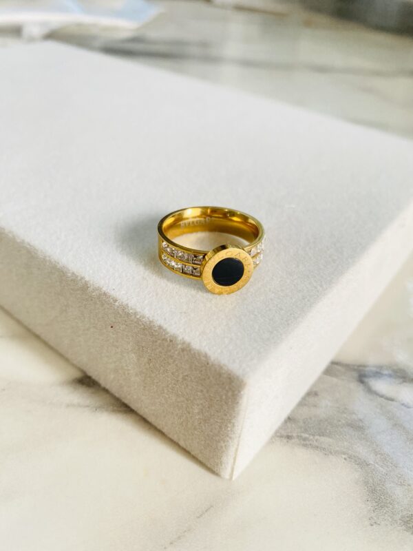 Black Stone Ring - Image 2