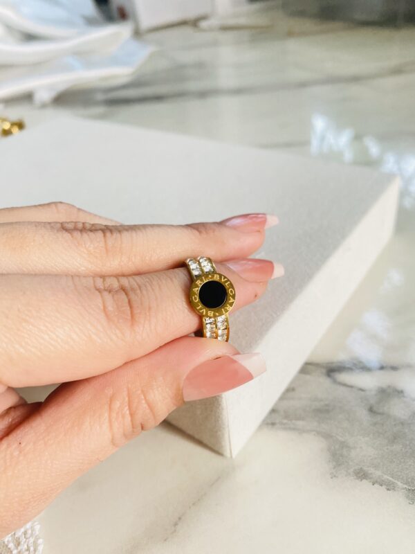 Black Stone Ring - Image 3
