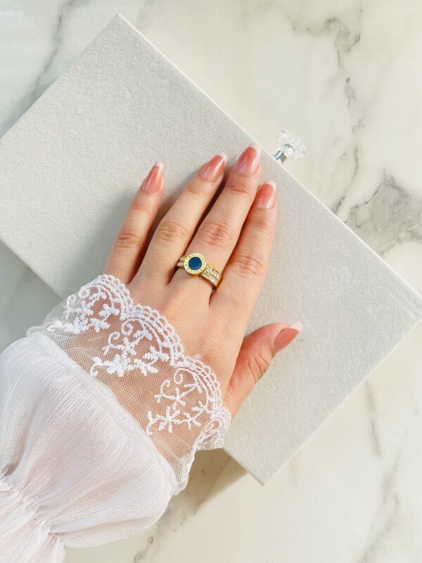 Black Stone Ring - Image 4